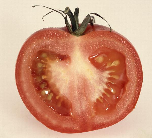 Tomaatti halkaistu iso